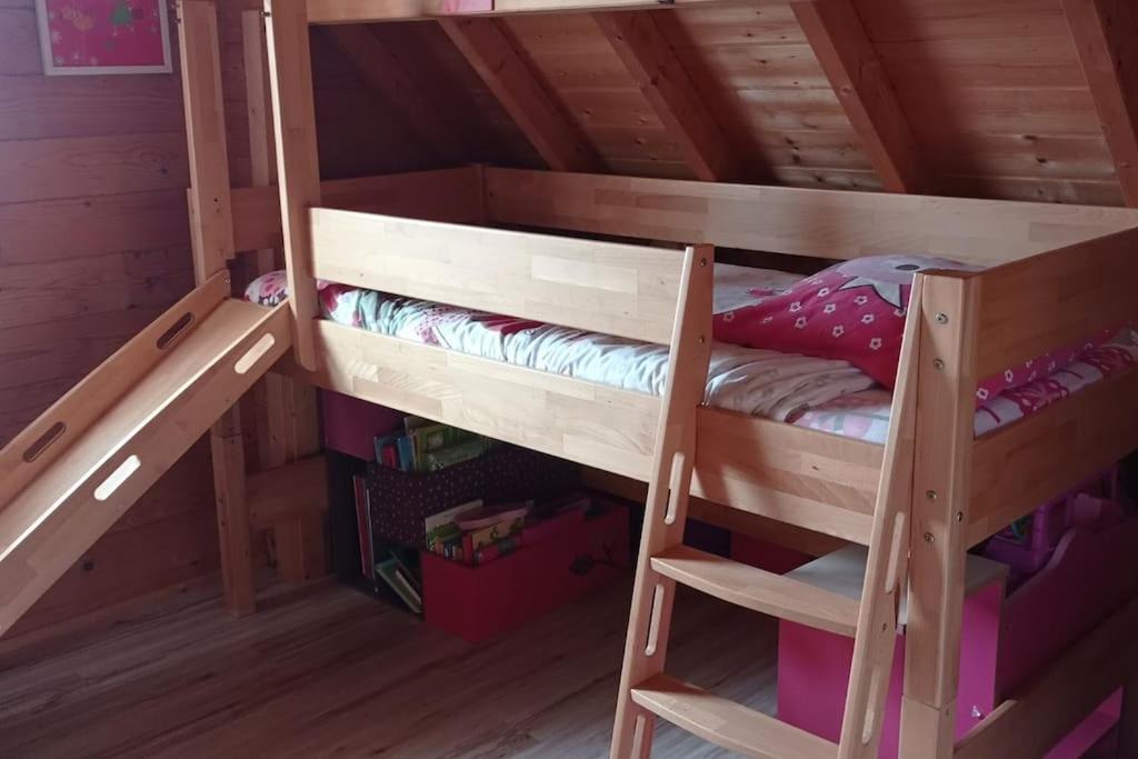 Chalet Familial En Bois A 150 M De La Mer Santec Exterior foto